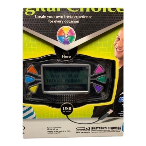 Parker Brothers Game Trivial Pursuit Digital Choice Electronic Strategy Tech New - Picture 7 of 7